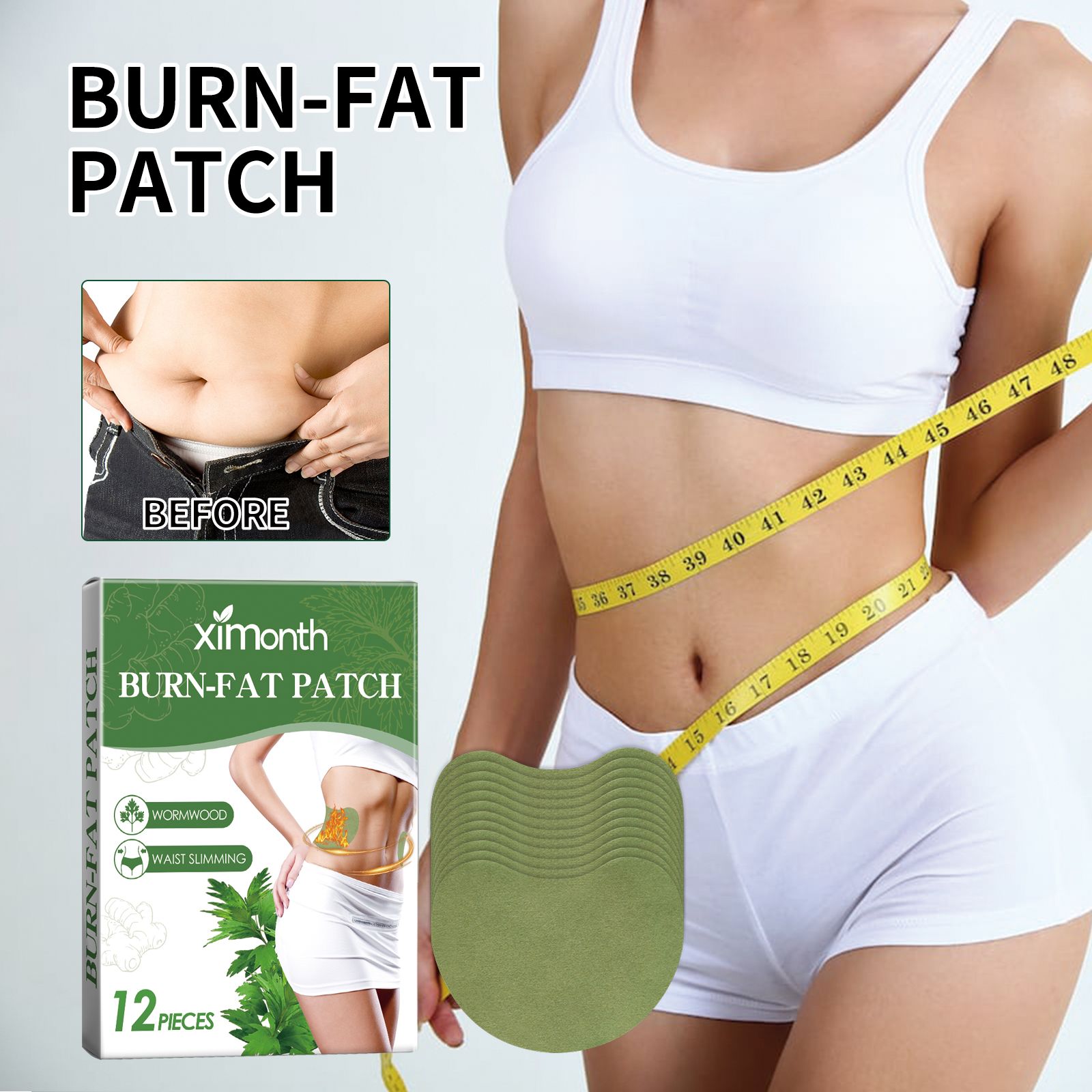 Mugwort Patch​ XIMONTH Burn-Fat Patch