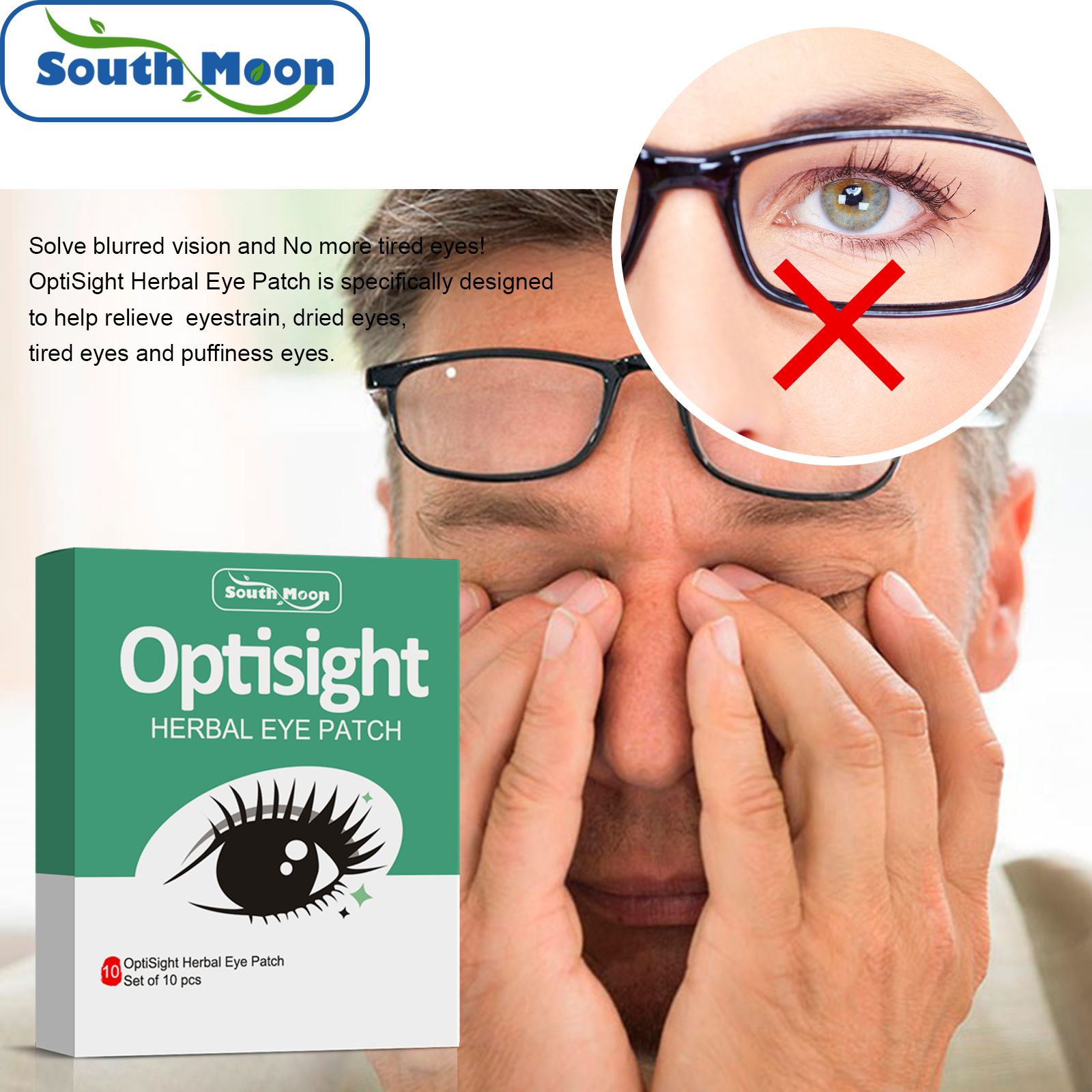 Mugwort Patch​ SOUTH MOON Herbal Eye Patch