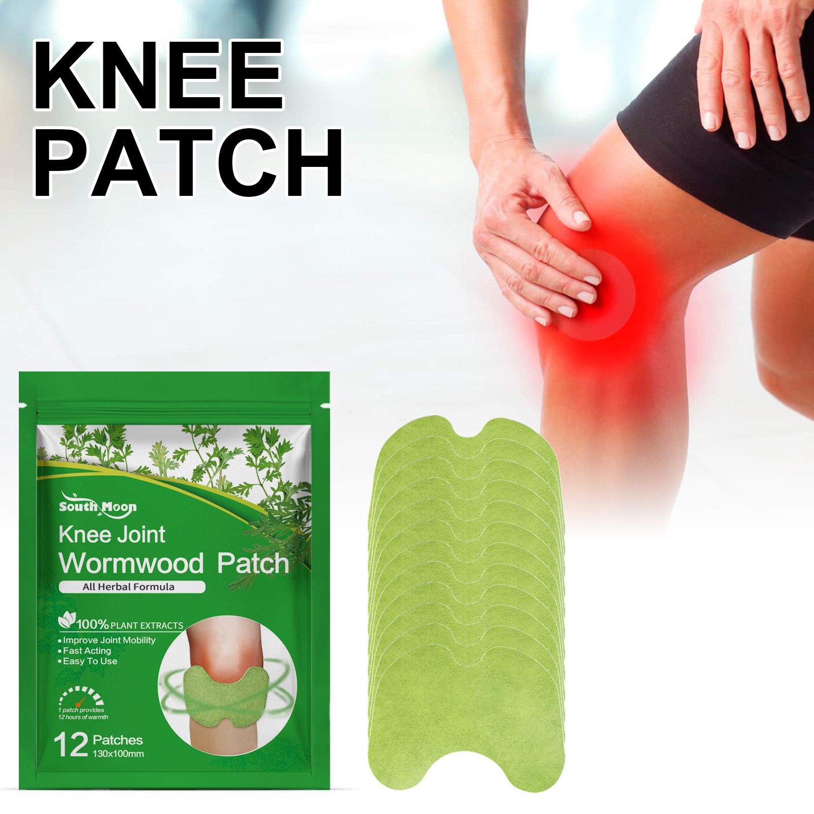 Mugwort Patch​ SOUTH MOON Knee Joint Wormwood Patch