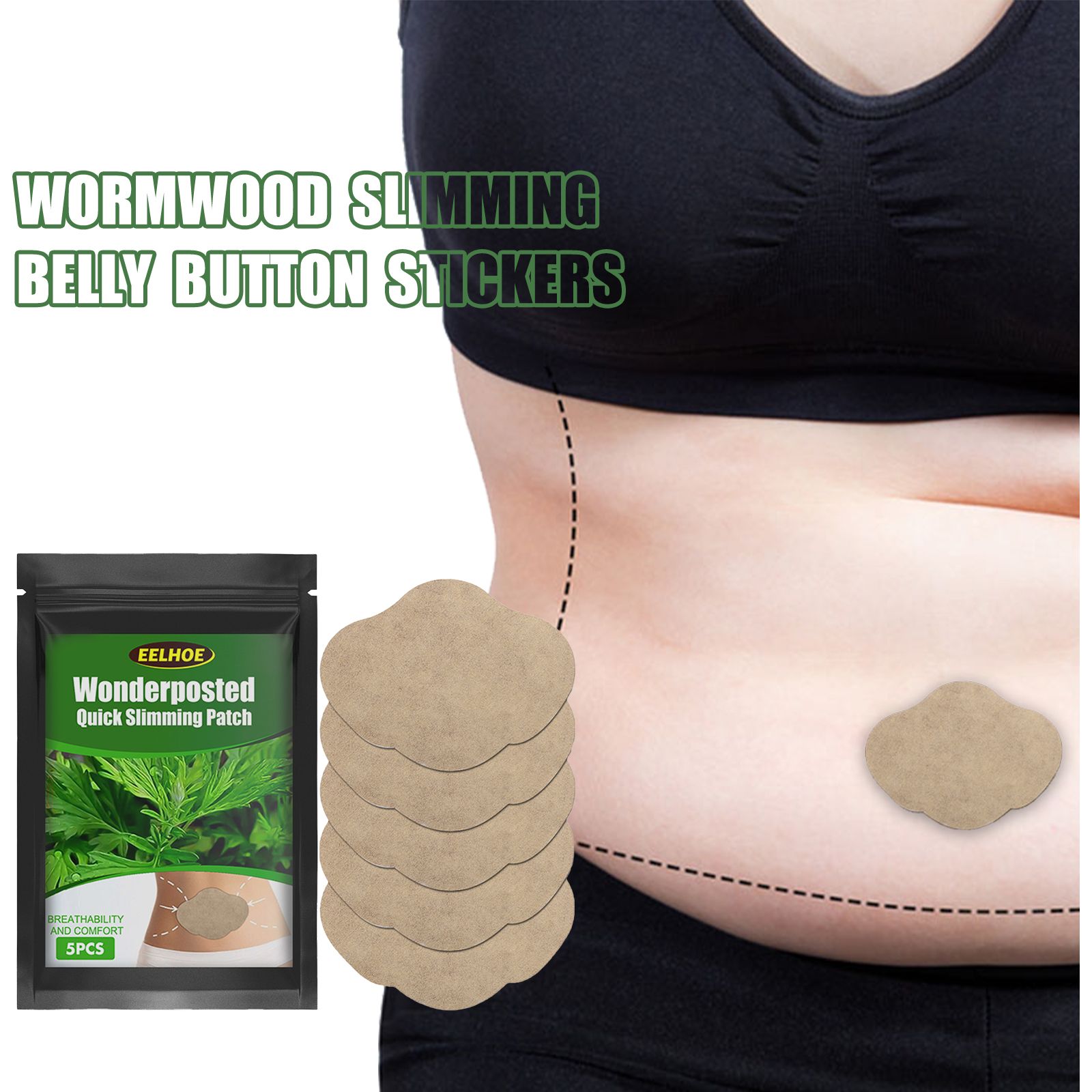 Mugwort Patch​ EELHOE Wonderposted Quick Slimming Patch