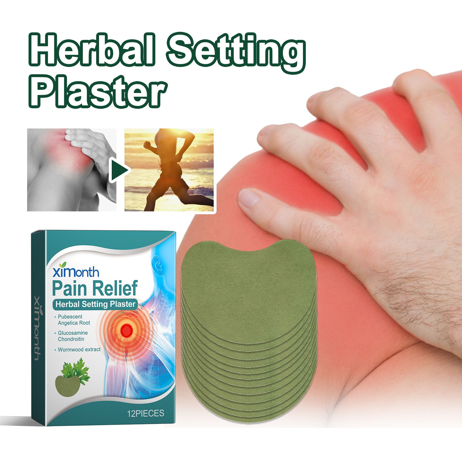 Mugwort Patch​ XIMONTH Herbal Setting Plaster