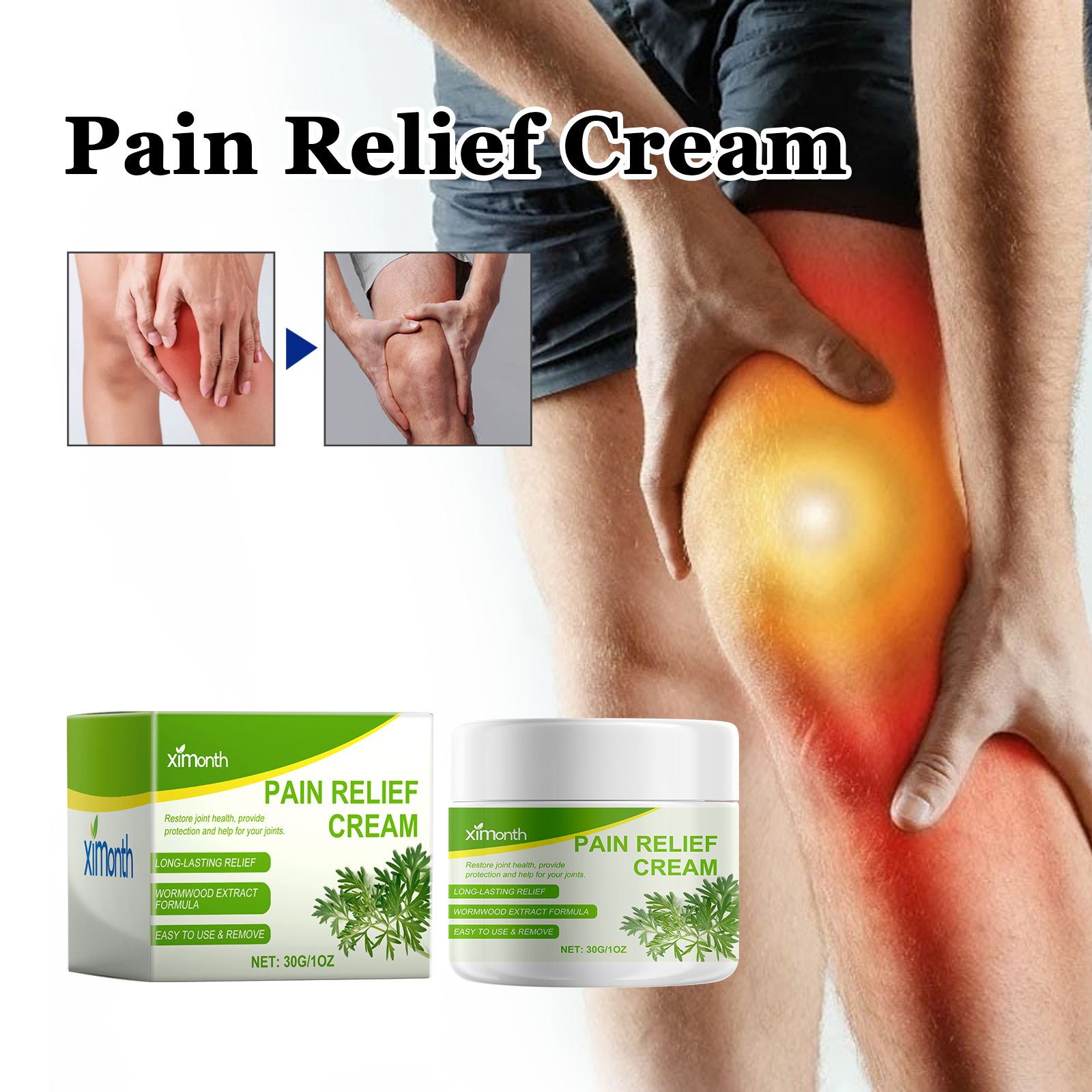 Mugwort Cream XIMONTH Pain Relief Cream