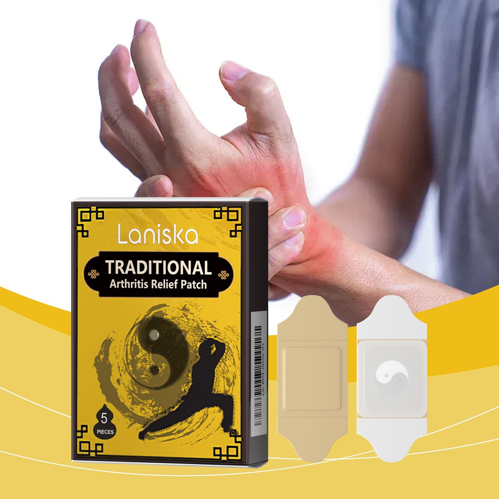 Mugwort LANISKA Traditional Arthritis Relief Patch