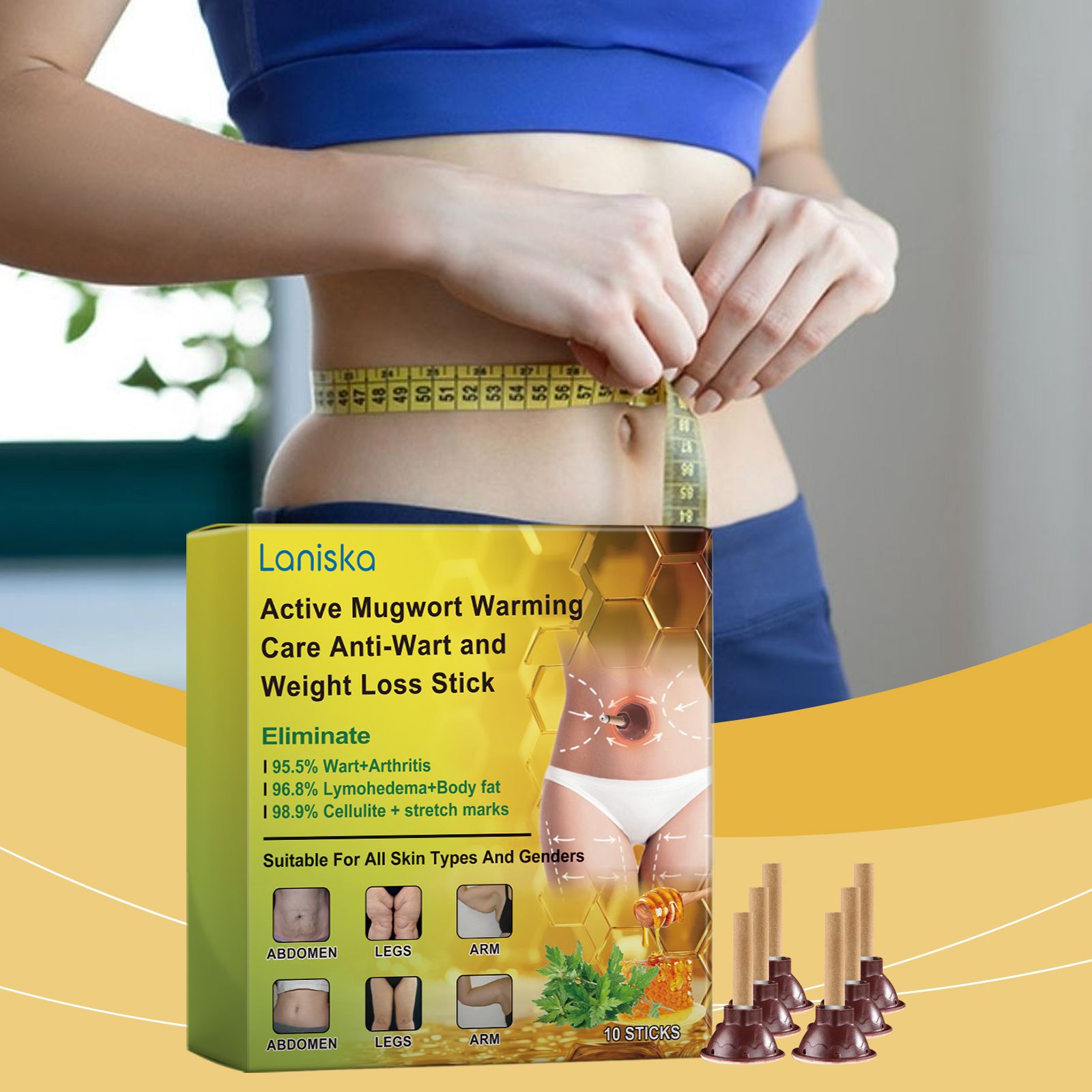 Mugwort LANISKA Weight Loss Stick