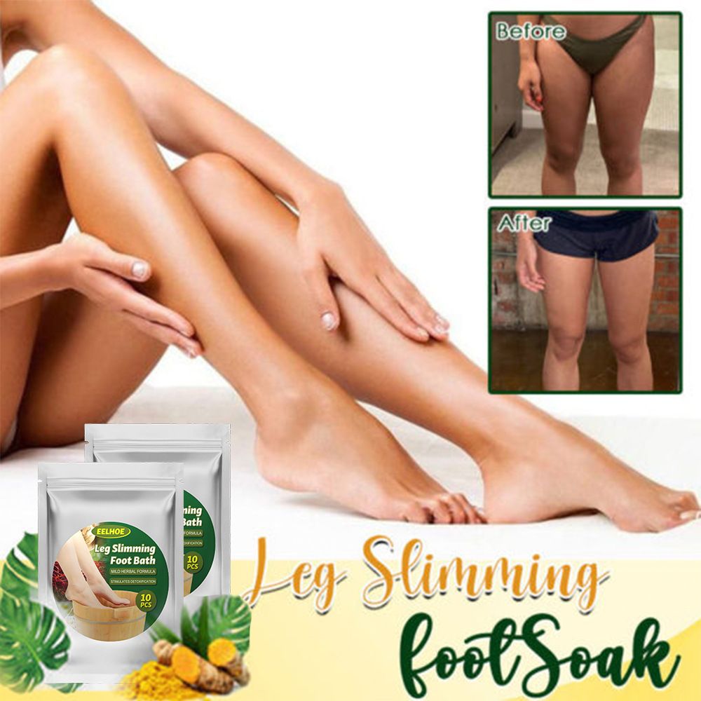 Mugwort Foot Bath Pack EELHOE Leg Slimming Foot Bath