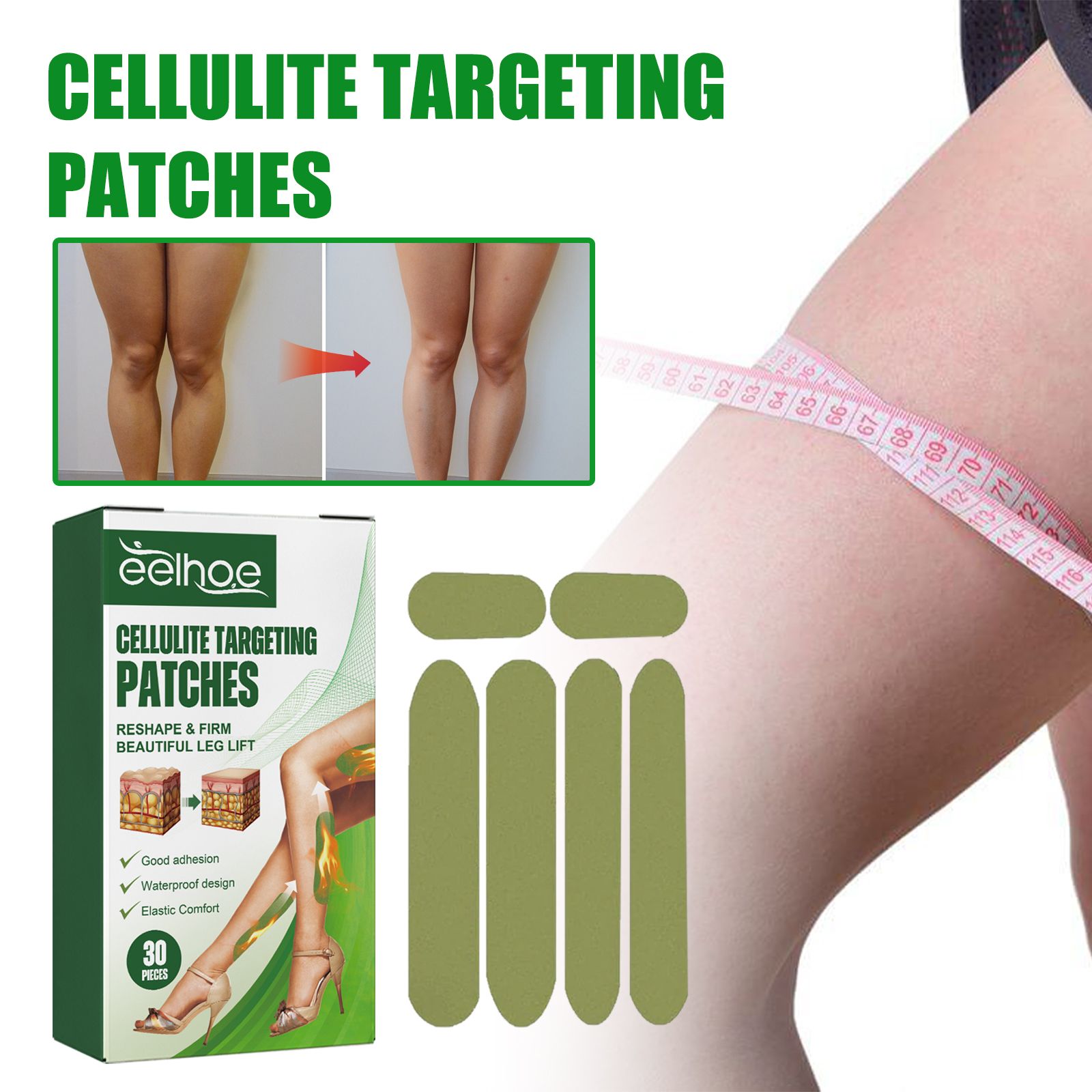 Mugwort Patch EELHOE Cellulite Targeting Patches