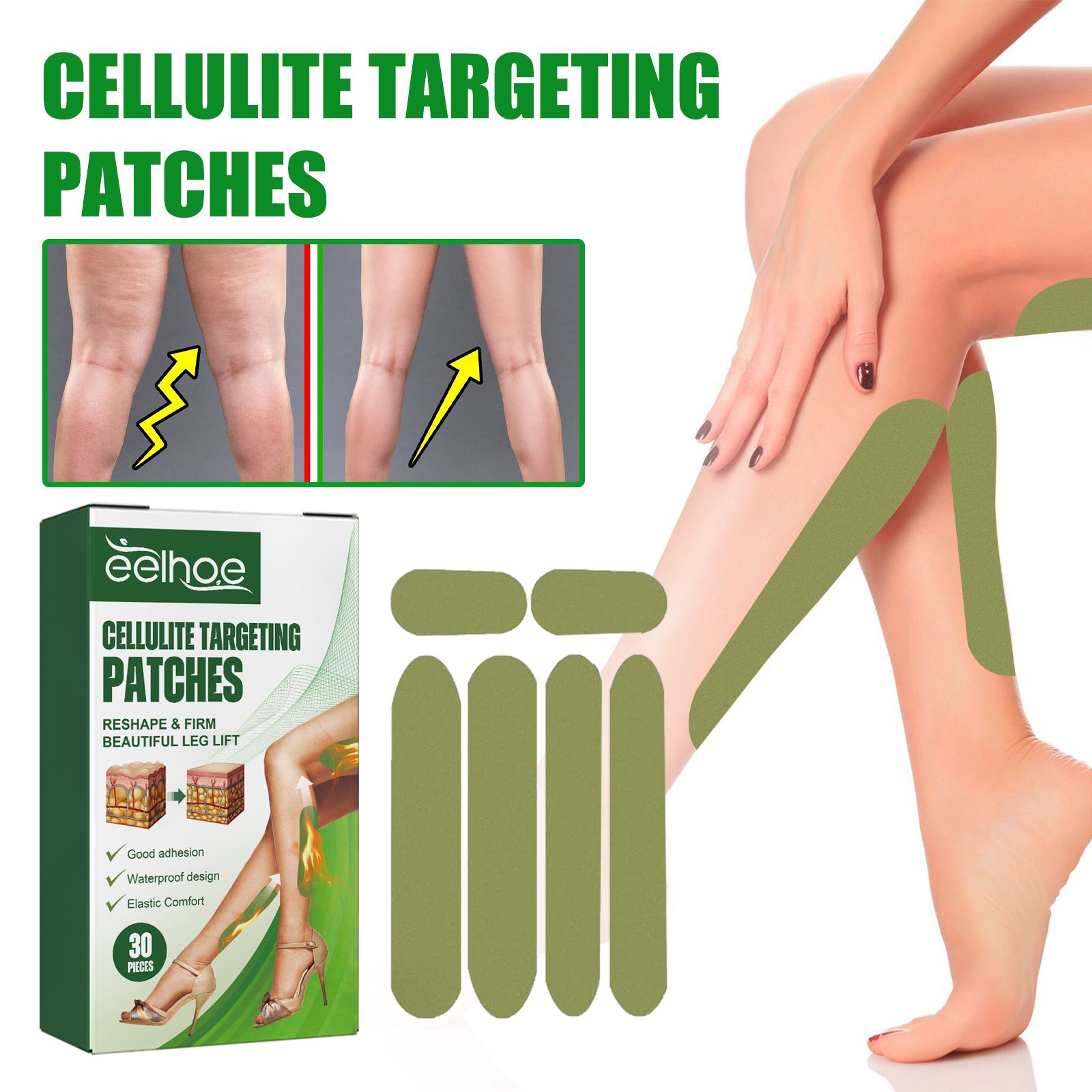 Mugwort Patch EELHOE Cellulite Targeting Patches