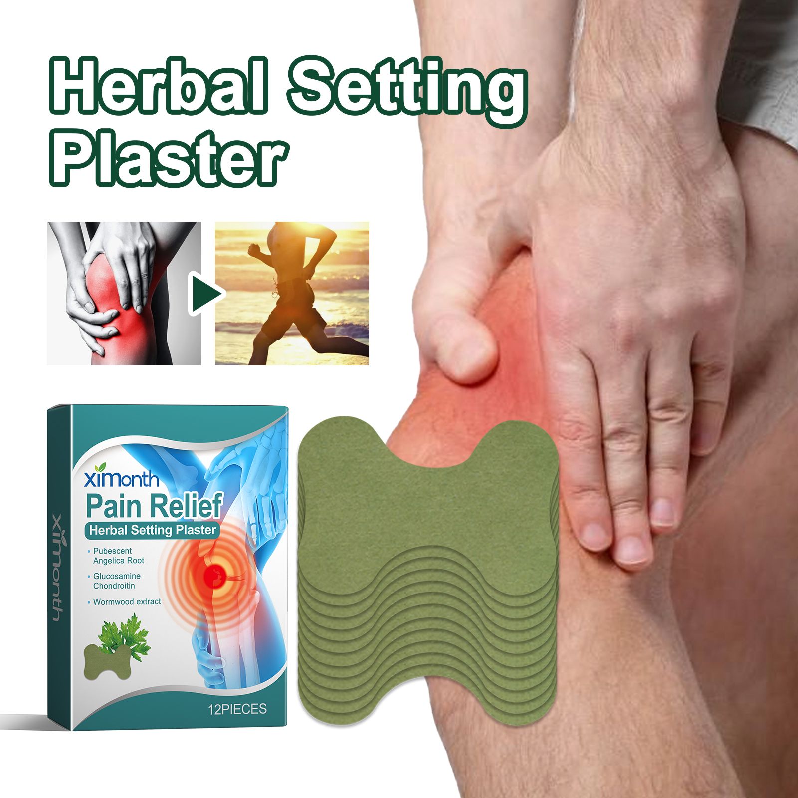 Mugwort Patch​ XIMONTH Herbal Setting Plaster