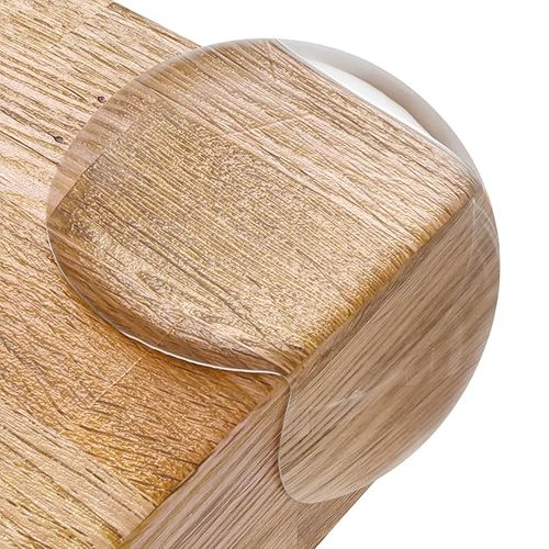 👶Baby Safety Guardian!Transparent silicone table and chair corner protectors, thick and soft to prevent collisions.Easy to install in one minute with customized adhesive that fits all corners.Protect every inch of your child, say goodbye to bump risks, and fill your home with a sense of security!Quickly equip your tables and chairs with soft armor for worry-free playtime for your little one