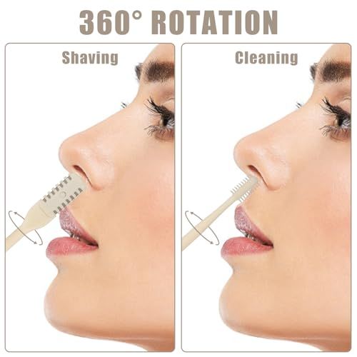 Convenient manual nose hair trimmer will not hurt your nose