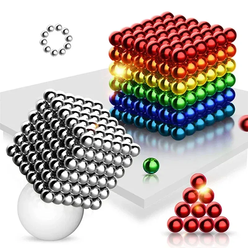 Décompression Rubik's Cube Boule Magnétique（216PCS)