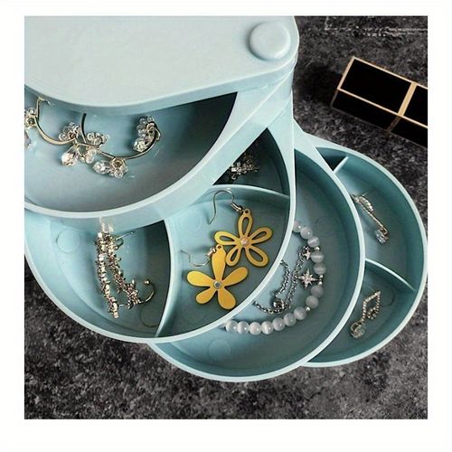 🔥70% off sale - Accessories Organizer Box with Cosmetic Mirror👩‍❤️‍💋‍👨🧡
