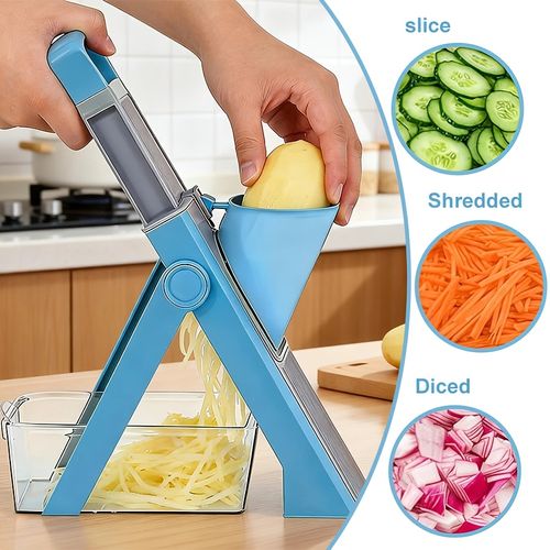 🏡（✅ Durable & Practical🖼️）Safe Vegetable Slicer and Chopper🤟