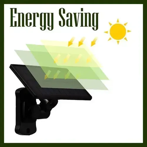 Triple Solar Wall Light With Holder☀️💡