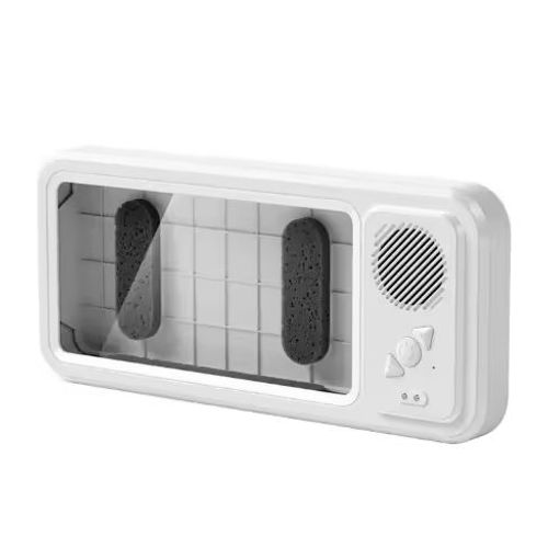 😄Bathroom Waterproof Mobile Phone Case Box Speaker Anti-Fog Touch Screen 360 Rotation😙🛀