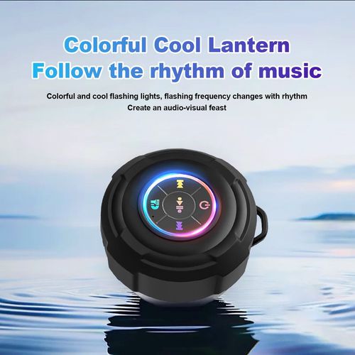👂Water Resistant Wireless Speaker with Suction Cups🤘