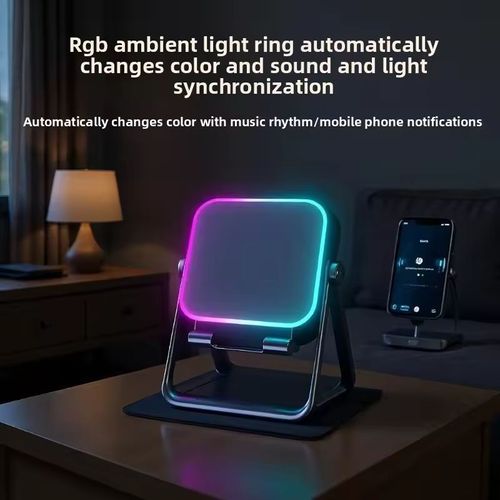 5 in 1 Wireless Induction Speaker Phone Stand😉