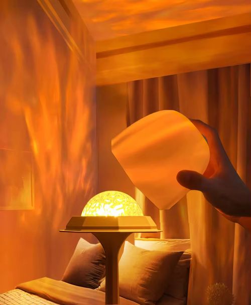 （💥Big price reduction💥）👑LED High-foot Water Ripple Ambient Table Lamp🧚‍♀️