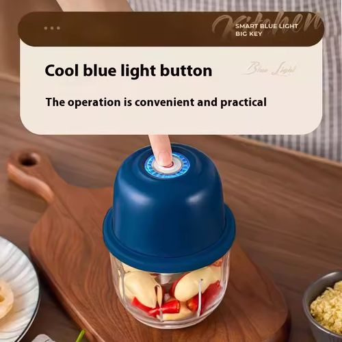 ✊Electric Garlic Mincer Stainless Steel Blade🤝💢