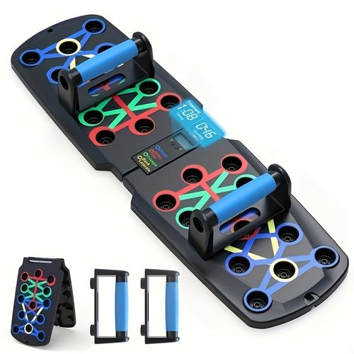 💎Multi-function Push-up Board With Timer🏋️‍♂️💪