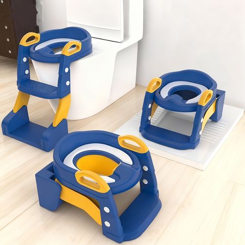 👶2 In 1 Toilet Potty Training Seat With Step Stool Ladder And Urinal👨‍👩‍👧‍👦🤟
