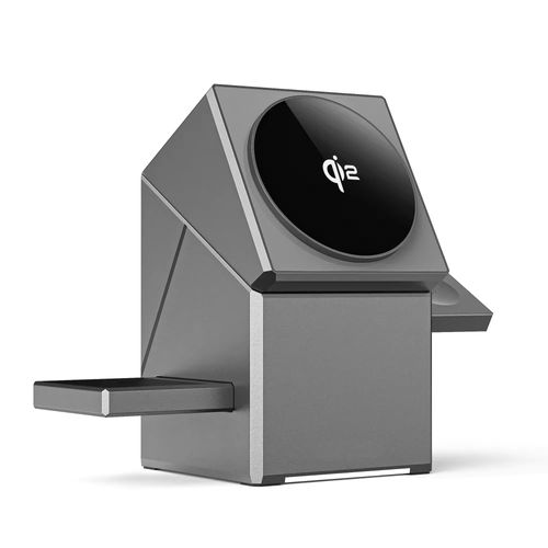 🤠3-in-1 Magnetic Automatic Rotating Wireless Charger😄💎