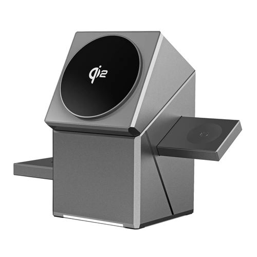 🤠3-in-1 Magnetic Automatic Rotating Wireless Charger😄💎