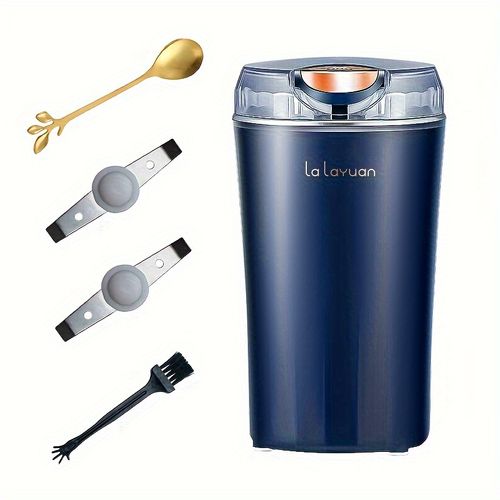 🤞200W Powerful Electric Coffee Grinder, Quiet Spice Grinder🏌️💍