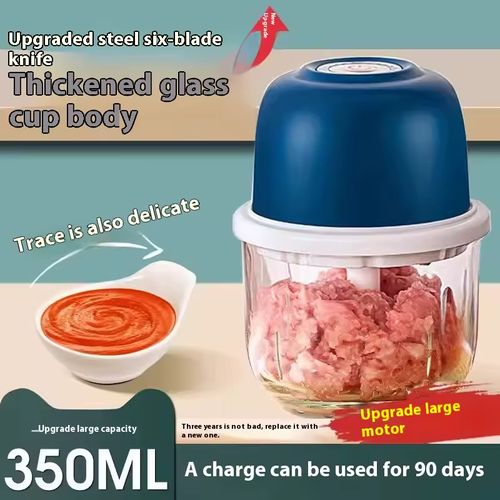 ✊Electric Garlic Mincer Stainless Steel Blade🤝💢