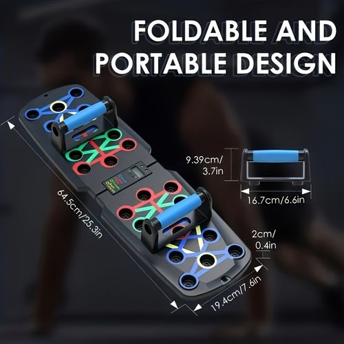 💎Multi-function Push-up Board With Timer🏋️‍♂️💪