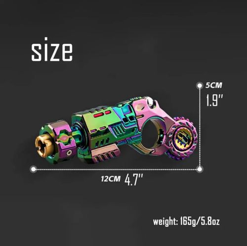 🔫5-set  Chic realistic mini alloy toy gun💥 Shell eject design fires soft bullets