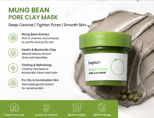 💦 Deep cleansing three-piece skincare pack