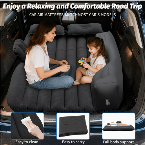 🚗 Car inflatable mattress for backseat rest