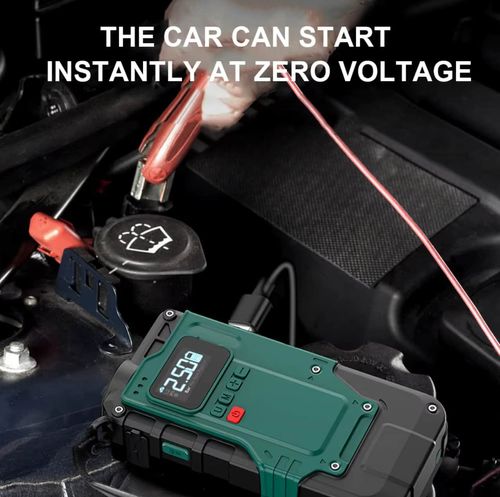🔁 Efficient air pump for fast, convenient tire inflation.