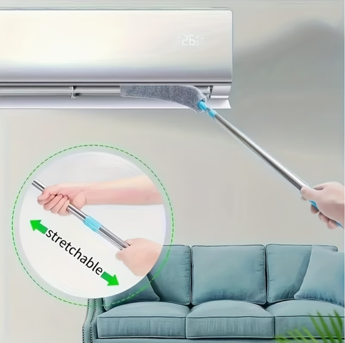 🧹 Extendable microfiber duster with long handle