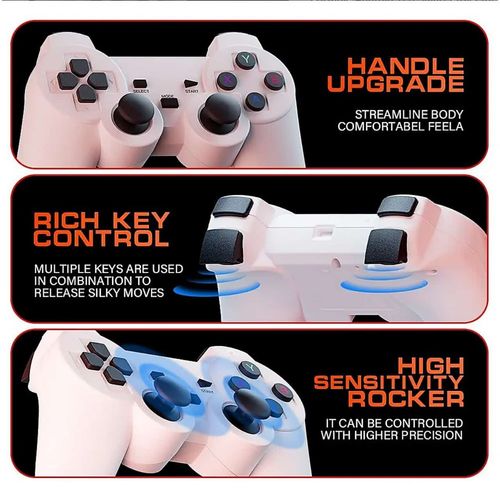 🎮 Free Game Controller Included — Wireless Portable Projector