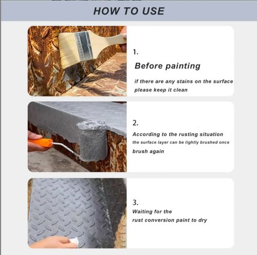 🛡️ Water-based anti-rust metal protective paint