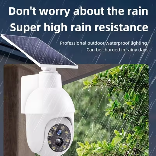 📷 Simulated camera anti-theft design & Solar LED intelligent sensor wall light