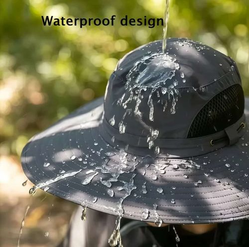 ☀️ Rechargeable Solar Fan Hat