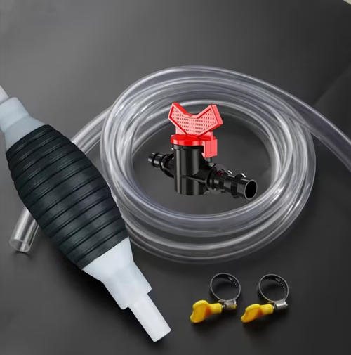 ⚙️ Multifunctional manual liquid suction pump（ Safe for gasoline, diesel and water）