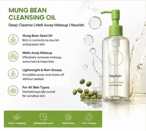 💦 Deep cleansing three-piece skincare pack