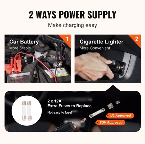🔧 5T 12V electric car jack with impact wrench