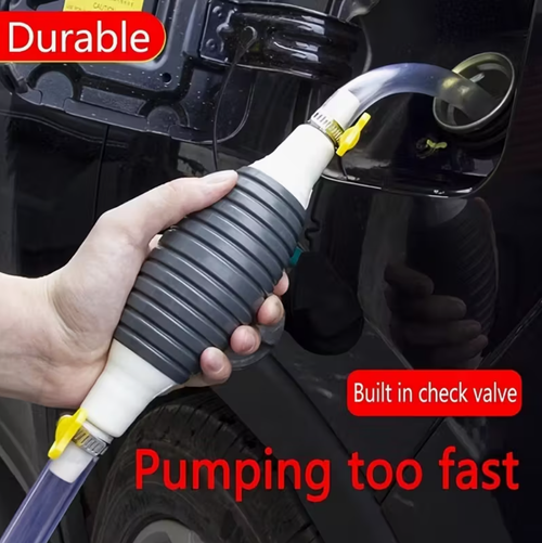 ⚙️ Multifunctional manual liquid suction pump（ Safe for gasoline, diesel and water）