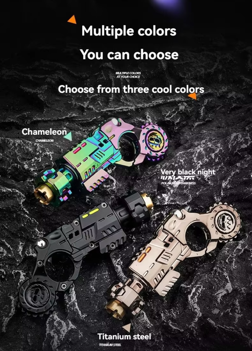 🔫 Chic realistic mini alloy toy gun💥 Shell eject design fires soft bullets