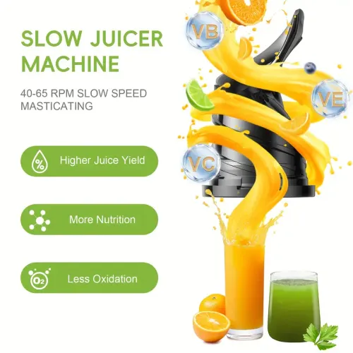 Biolomix PRO 130mm Extra Wide Chute Slow Juicer Commercial Stainless Steel plus BPA Free Plastic Dual Mode 50RPM Slow Squeeze 12000RPM Turbo 1000ML Tank 1501ml Optimal Yield 05 1L Removable Pulp Container