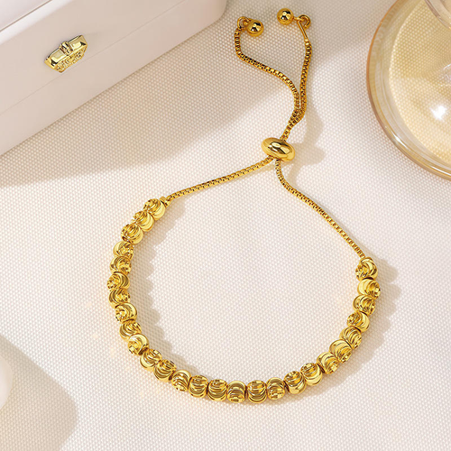 Elegant  Good Fortune  Bead Bracelets (Set of 3)