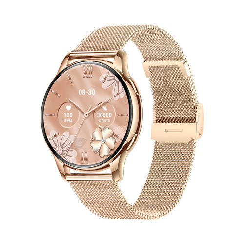 Smartwatch with games, pedometer, heart rate monitor, Bluetooth calling, waterproof design, sports tracking, and smart notifications.