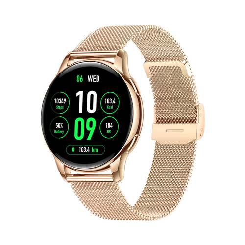 Smartwatch with games, pedometer, heart rate monitor, Bluetooth calling, waterproof design, sports tracking, and smart notifications.