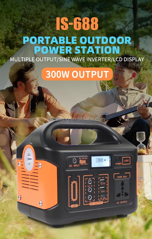 Fonte de alimentação solar portátil para exterior