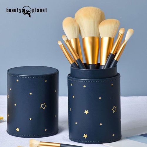 🌹🌹BEAUTY PLANET Custom Logo Wholesale Good Quality Foundation Makeup 12Pcs Makeup Gift Sets Luxury Bling Makeup Brush Set🌹
